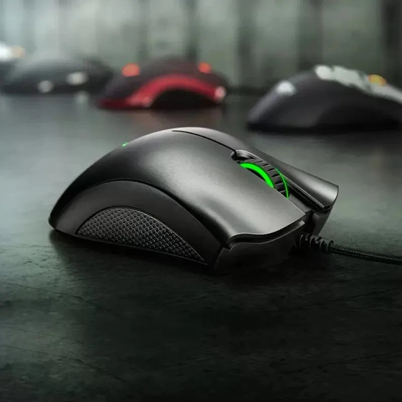 Razer DeathAdder Essential Wired Gaming Mouse / Wired Mouse 6400DPI 5 Independently Buttons For Laptop PC Gamer