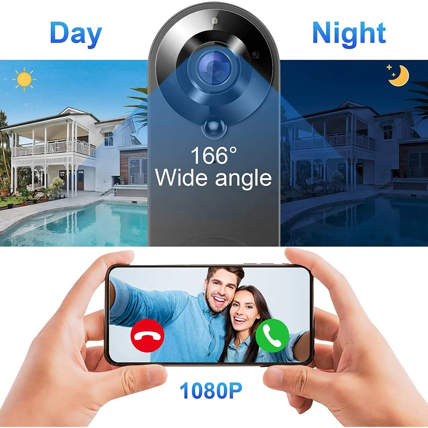 TUYA 1080p Doorbell camera